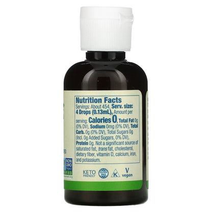 Now Foods, Certified Organic, Better Stevia, Liquid Sweetener, 2 fl oz- image 3