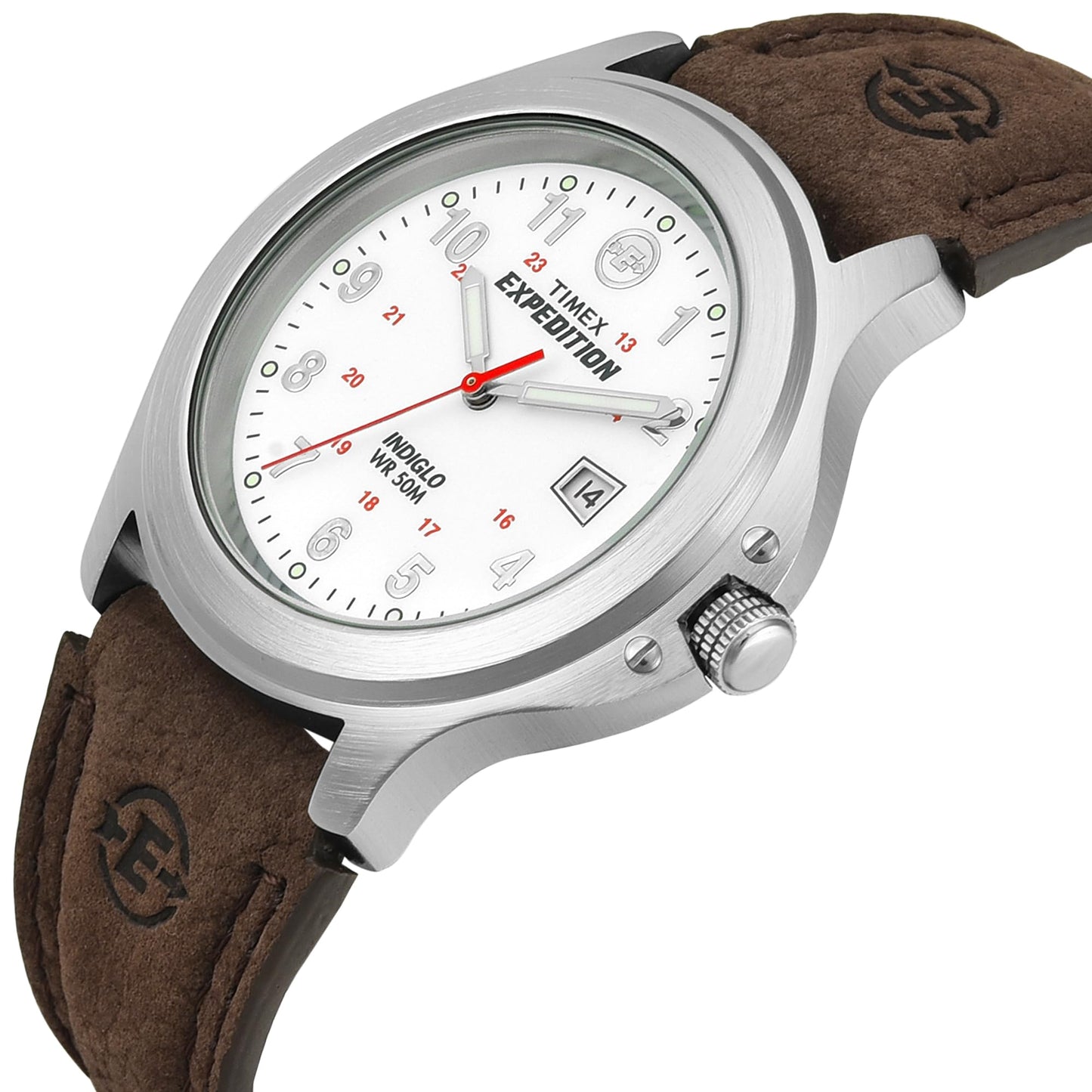 TIMEX Expedition Round 40mm White Dial Analog Men Watch - T44381E6