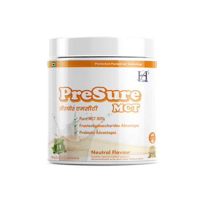 PreSure MCT pure MCT 80% Whey protin for weight loss for men and women 200 gm