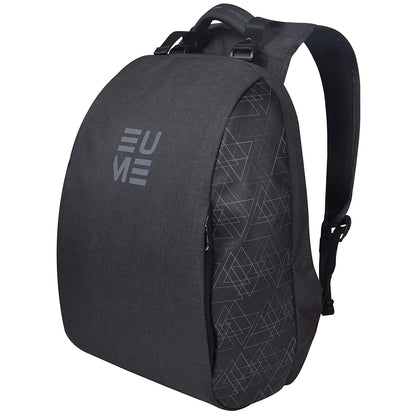 EUME GenX Premium 26L Massager Backpack for Men & Women with Built-in Massager Technology with 1 Year Warranty | Water Resistant & Anti-Theft Backpack for Office | Fits Up-to 15.6" Laptop | Grey Color