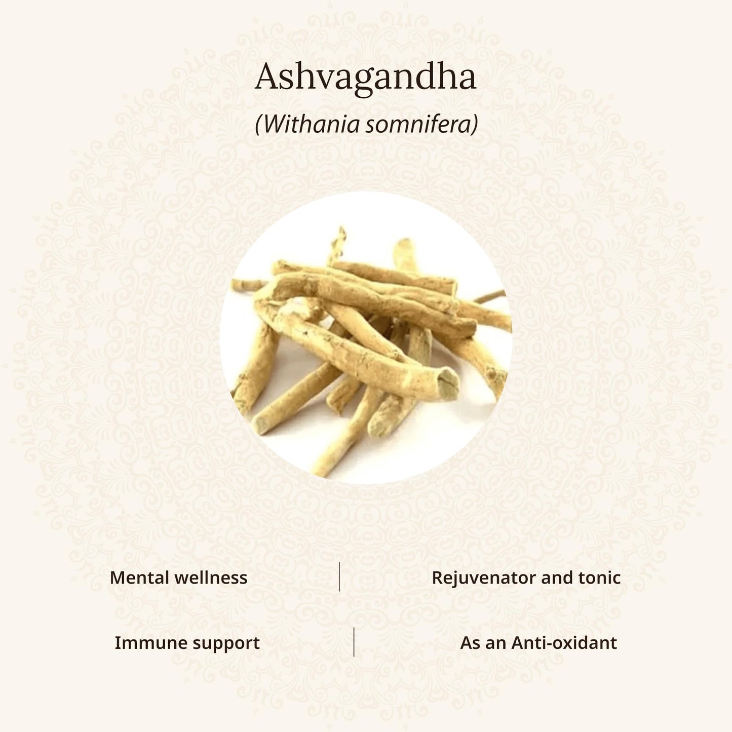 Amarantha Ashvagandha Tablet (30 Tablet) | Supports Stress Management, Sound Sleep, Calm Mind & Immunity | Ayurvedic Herbal Supplement for Men & Women