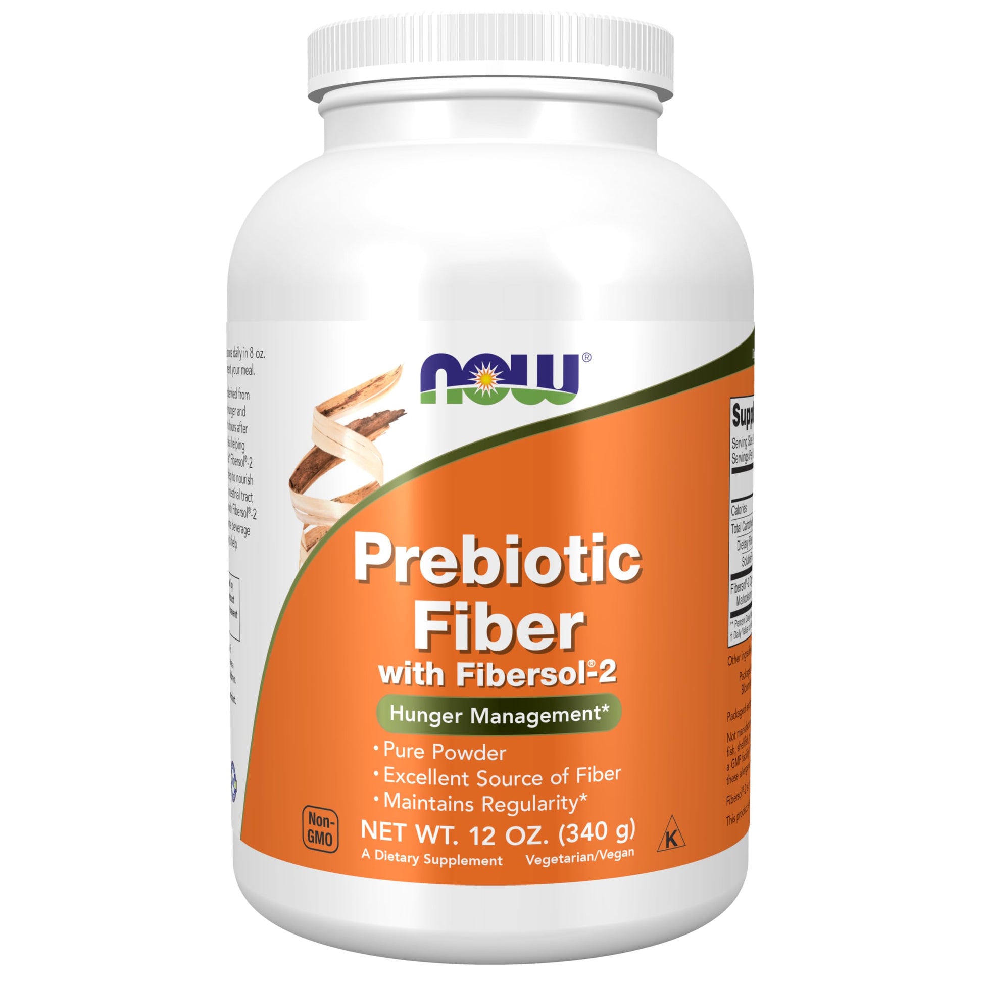 Now Foods Prebiotic Fiber With Fibersol-2 12 Oz Powder