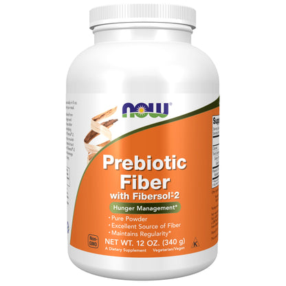 Now Foods Prebiotic Fiber With Fibersol-2 12 Oz Powder