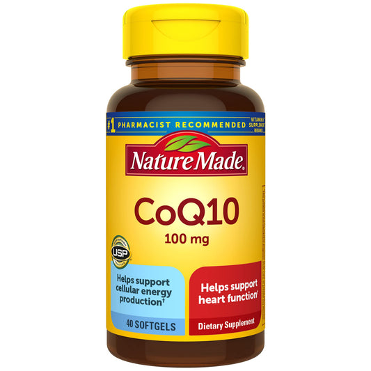 Nature Made CoQ10 100mg, 40 Liquid Softgels