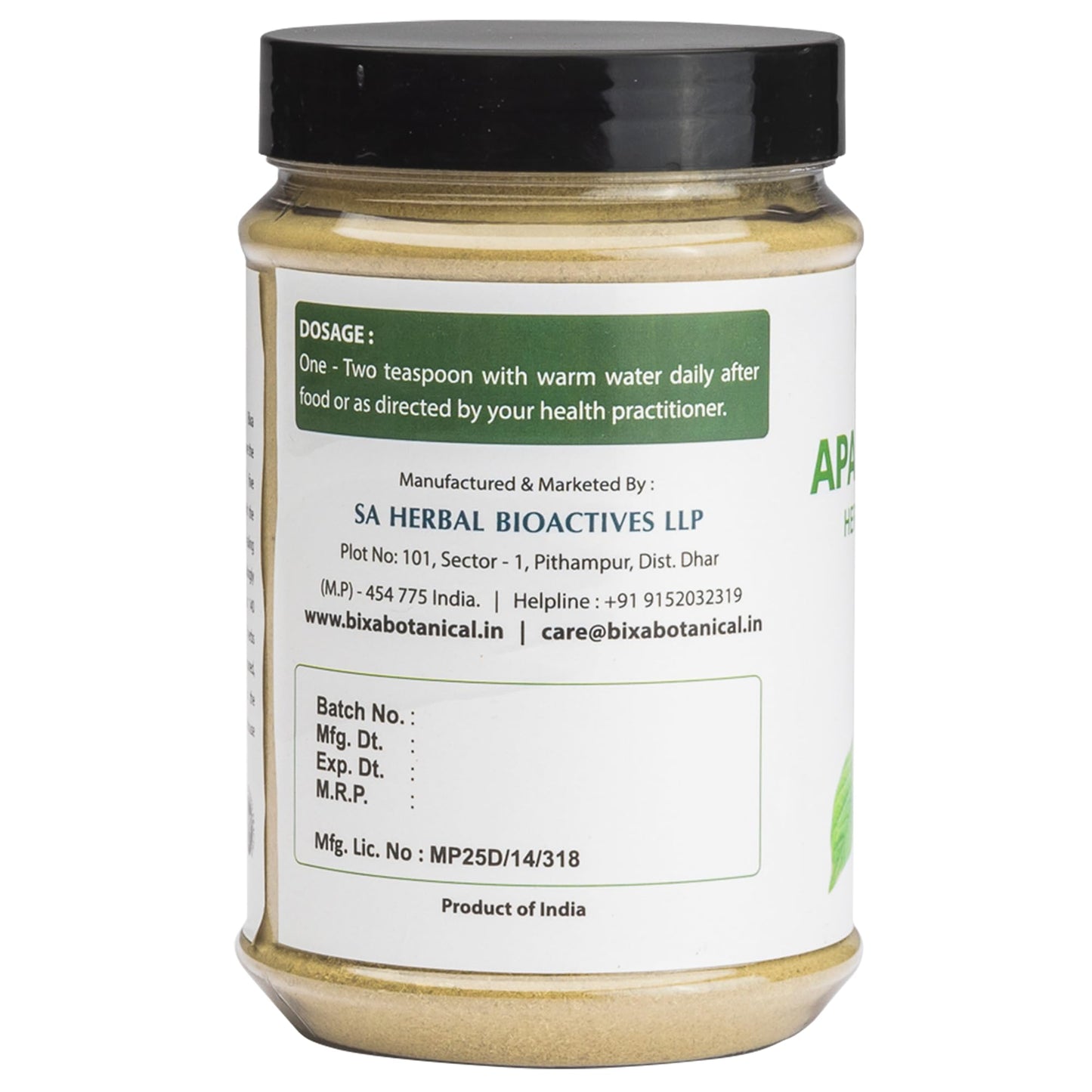 Bixa Botanical Apamarga Powder 200 gm (Achyranthes), Promotes Healthy U- image 2