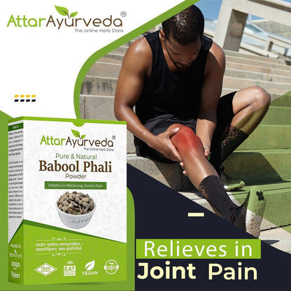 Attar Ayurveda Babool Phali Powder (500 grams) - Babool Fali - Kikar Ph- image 5
