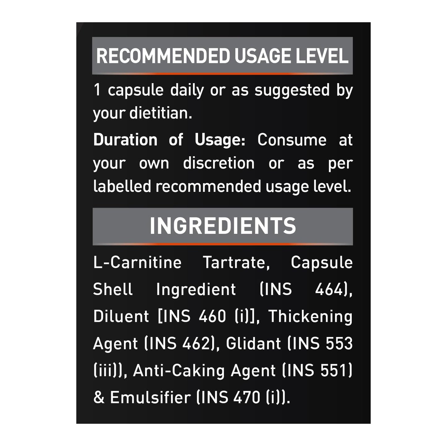 MuscleBlaze L-Carnitine L-Tartrate for Adults, Helps Convert Fat into Energy (Unflavoured, Capsules 60 Count )