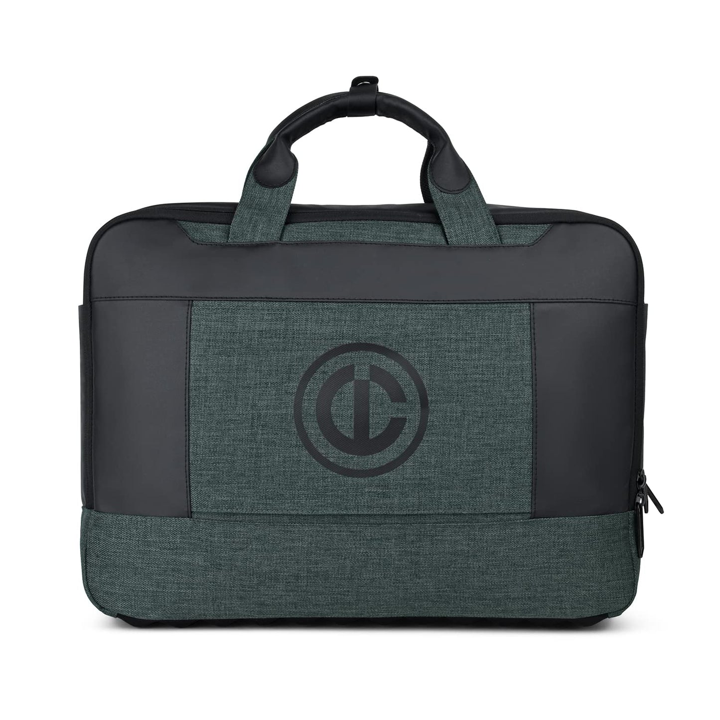 CARLTON Unisex Adult Cubitt Single Gusset Folio Polyester Dark Grey Business Bag