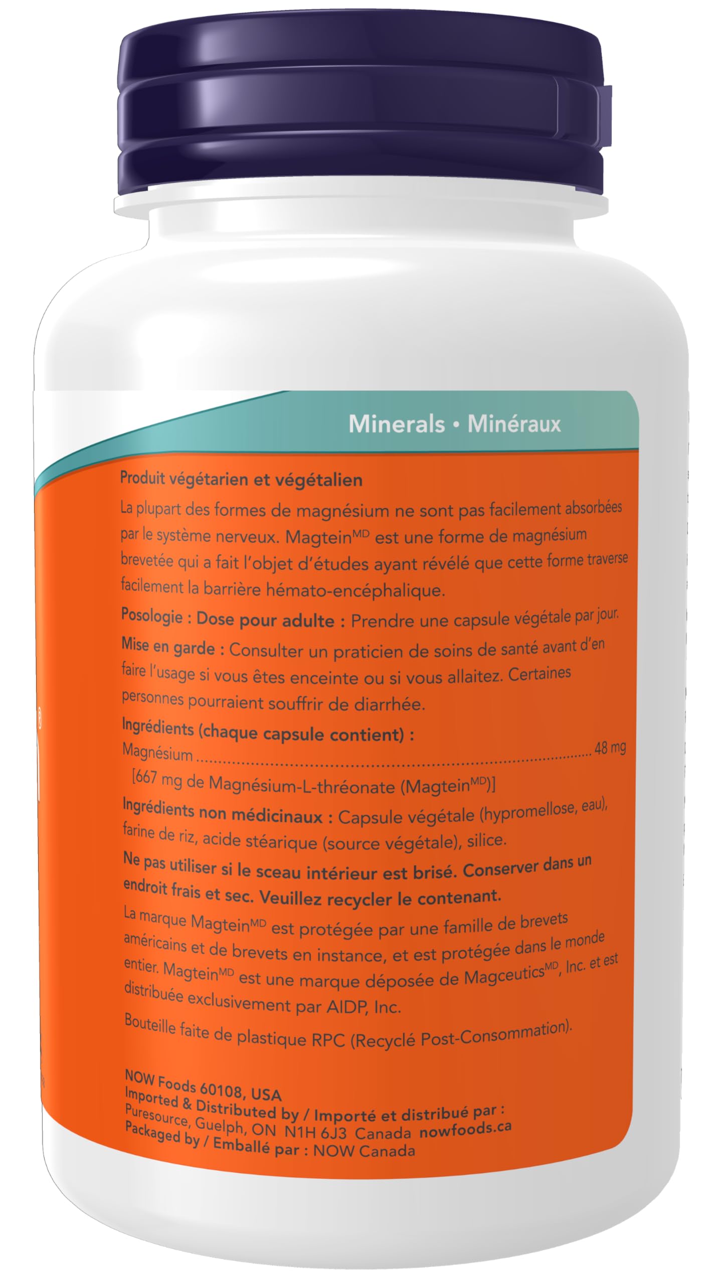 Now Magtein™ Magnesium L-Threonate 90vcap- image 7