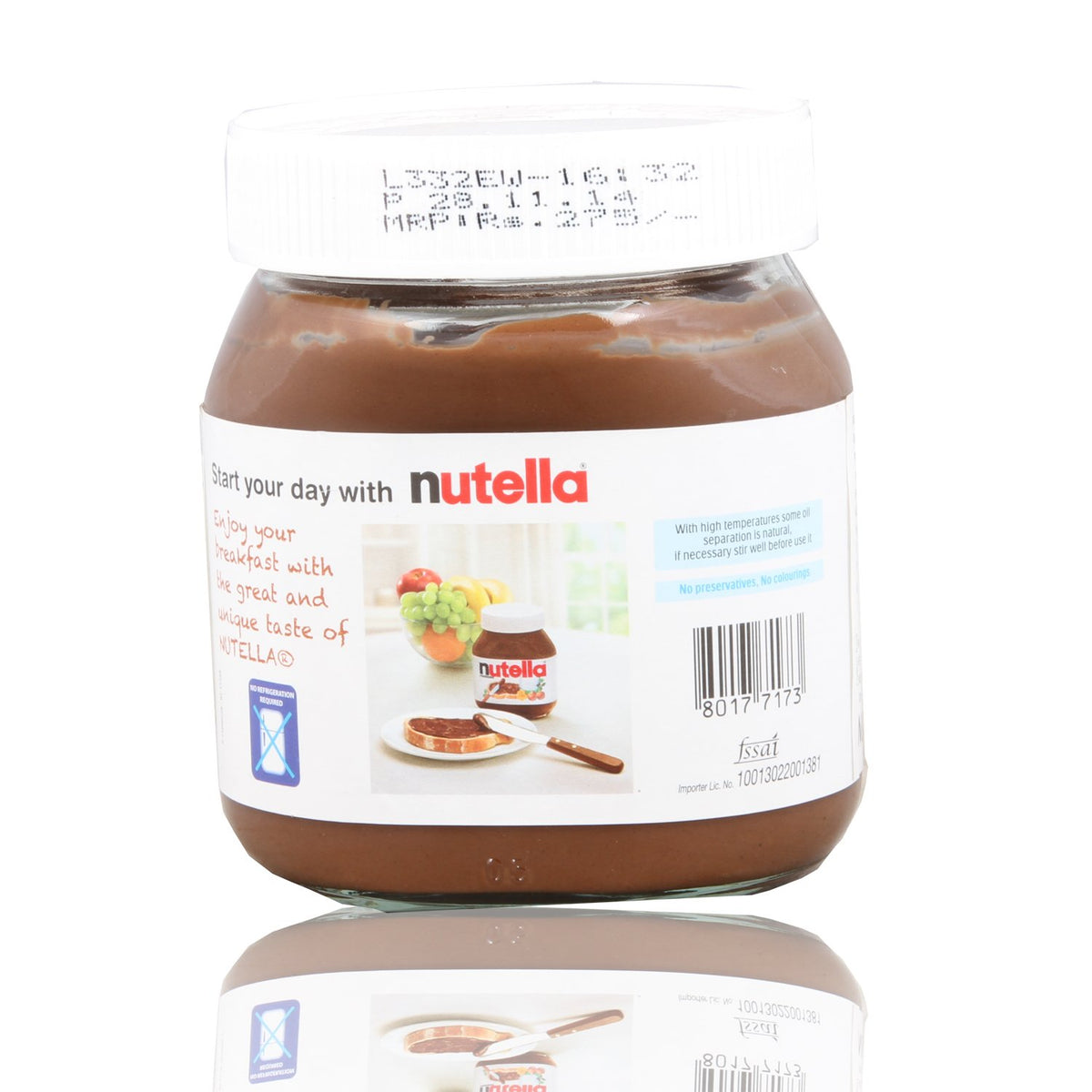 Nutella Ferrero Spread - Chocolate, 350g Bottle