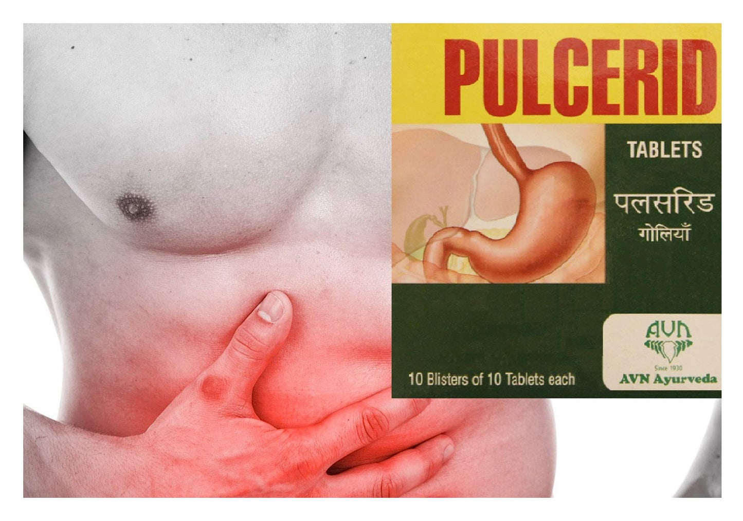 AVN Pulcerid Tablets (Pack of 1) (100 Tablets)