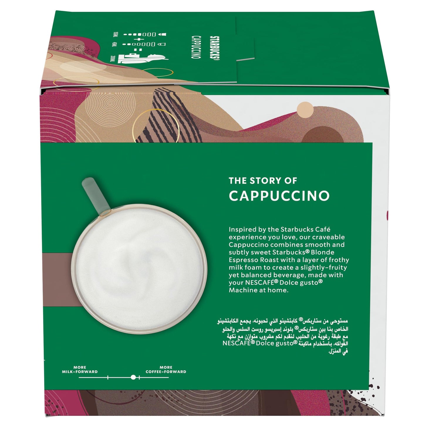 Starbucks Dolce Gusto Cappuccino 12 Capsules