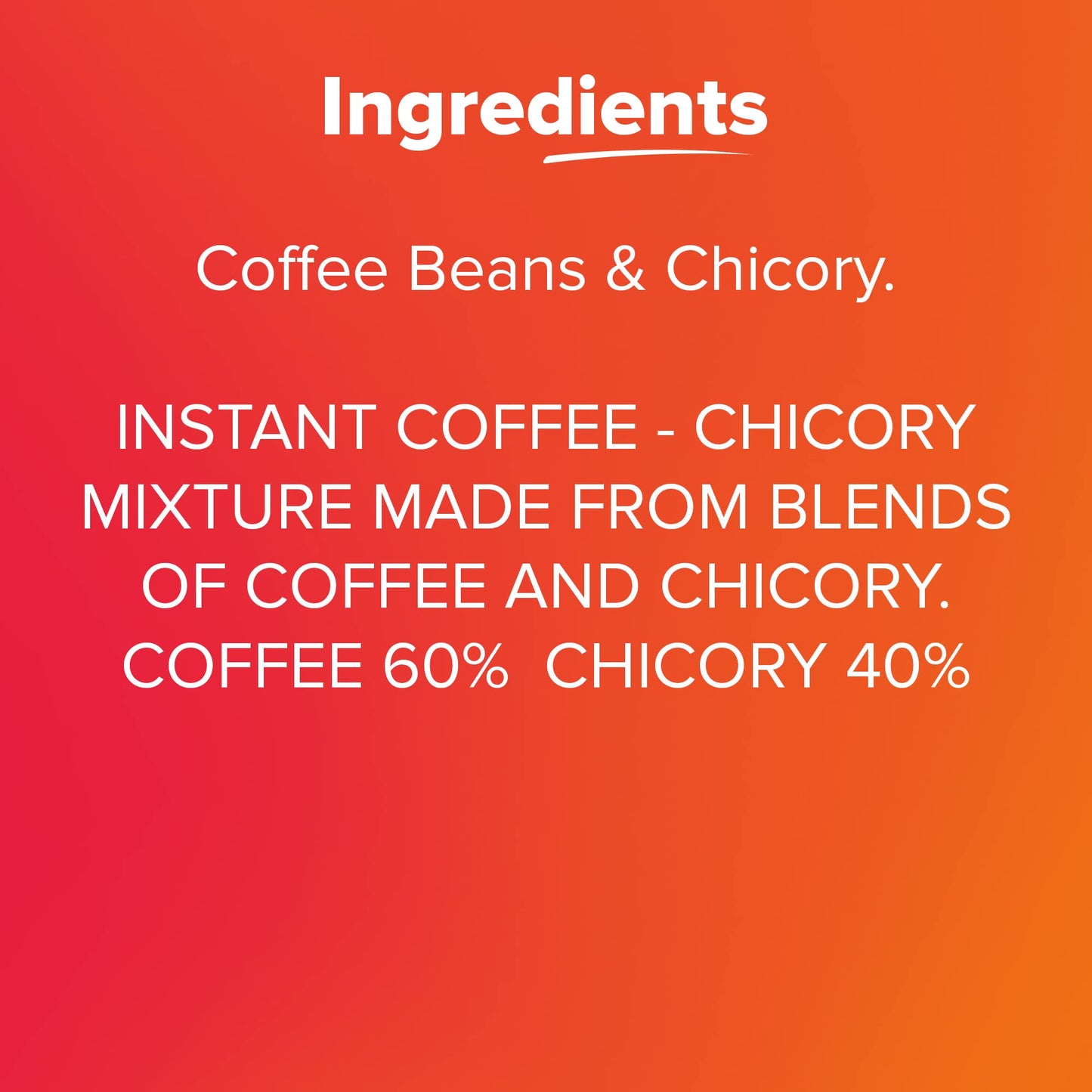 SUNRISE Extra Strong Instant Coffee Powder | Coffee-Chicory Mix | Rich Taste & Aroma for the perfect start to your day | 1kg Pouch