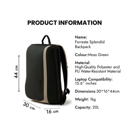 Gang's Laptop Bag | 20L | Backpack Bag, Backpack Bags for Women, Laptop- image 9