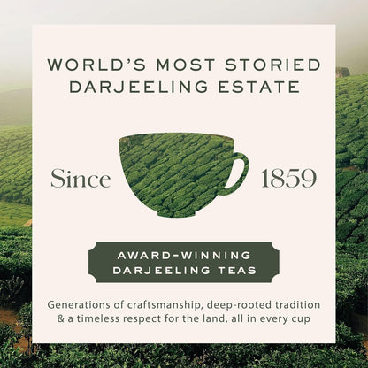 Makaibari Smoky Mountain Roasted Darjeeling Black 100 Gm Loose Leaf Tin Caddy | Single States Whole Leaves | Rich Roasted Flavour