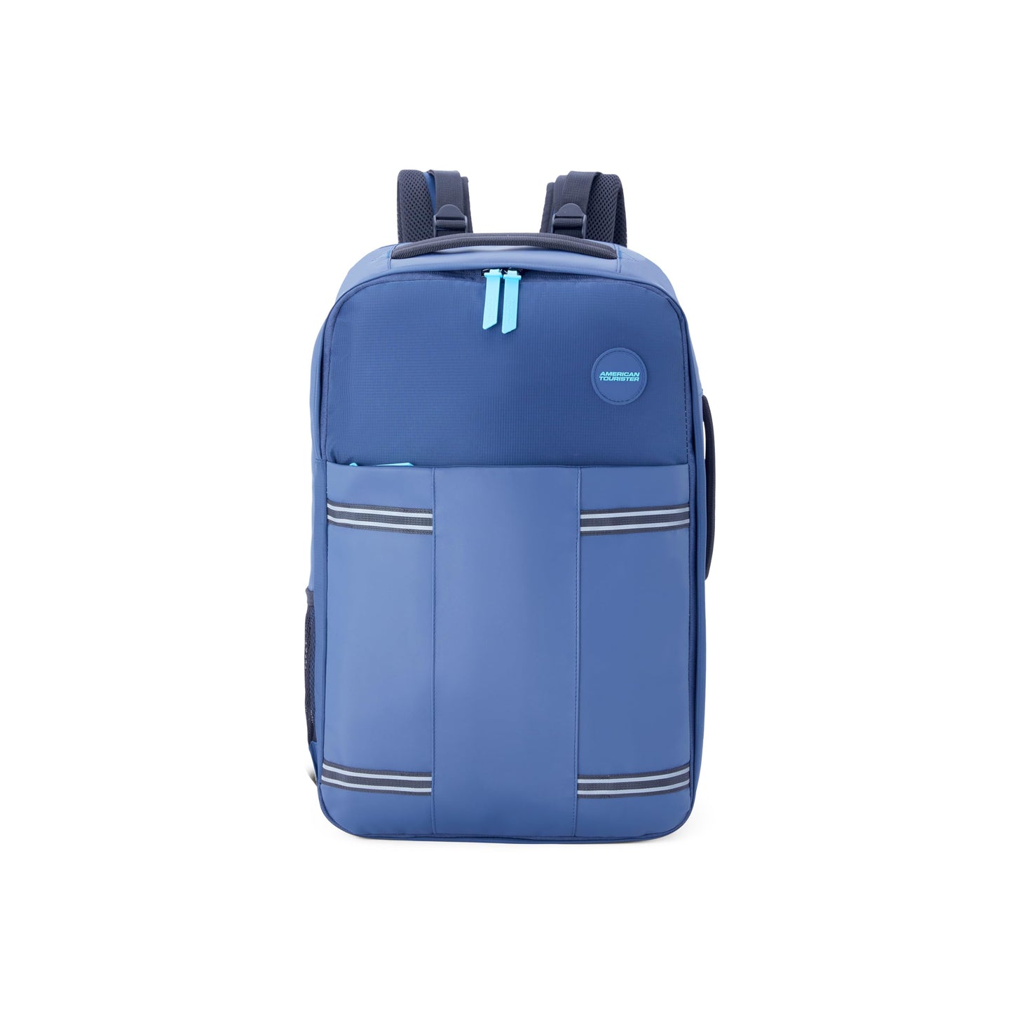 American Tourister Aston 2.0 | 40 Ltrs | 2 Compartments | Bottle Pocket | Ergonomic Padded Back Panel & Shoulder Straps | Outdoor Laptop Backpack | 1 Year International Warranty | Navy