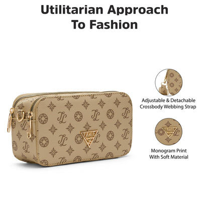 Lavie Signature Hawaii Woman's Crossbody Sling Bag | Ladies Purse Handbag | Gift for Women