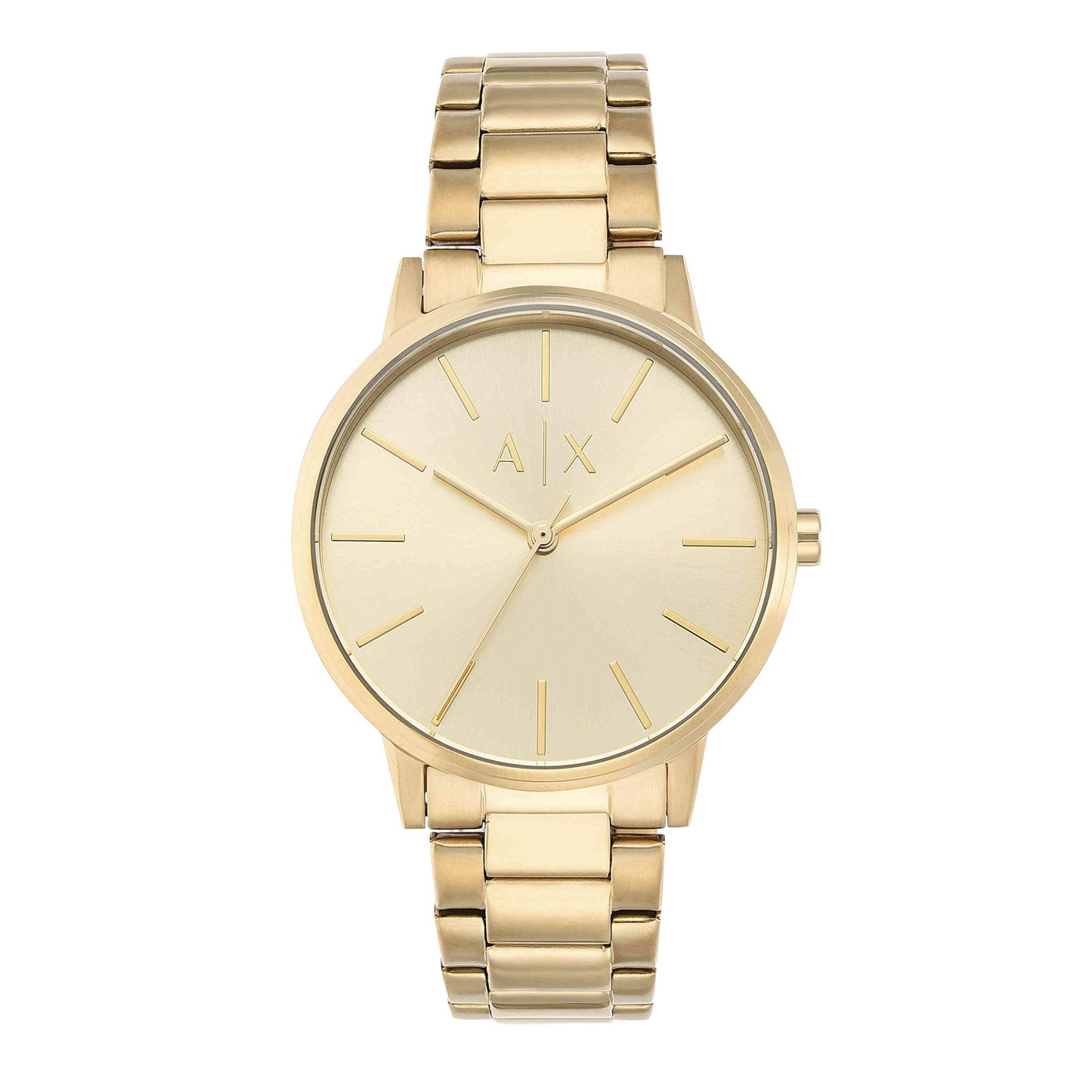 Armani Exchange Cayde Analog Gold Dial Men's Watch-AX2707