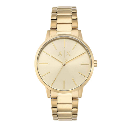 Armani Exchange Cayde Analog Gold Dial Men's Watch-AX2707