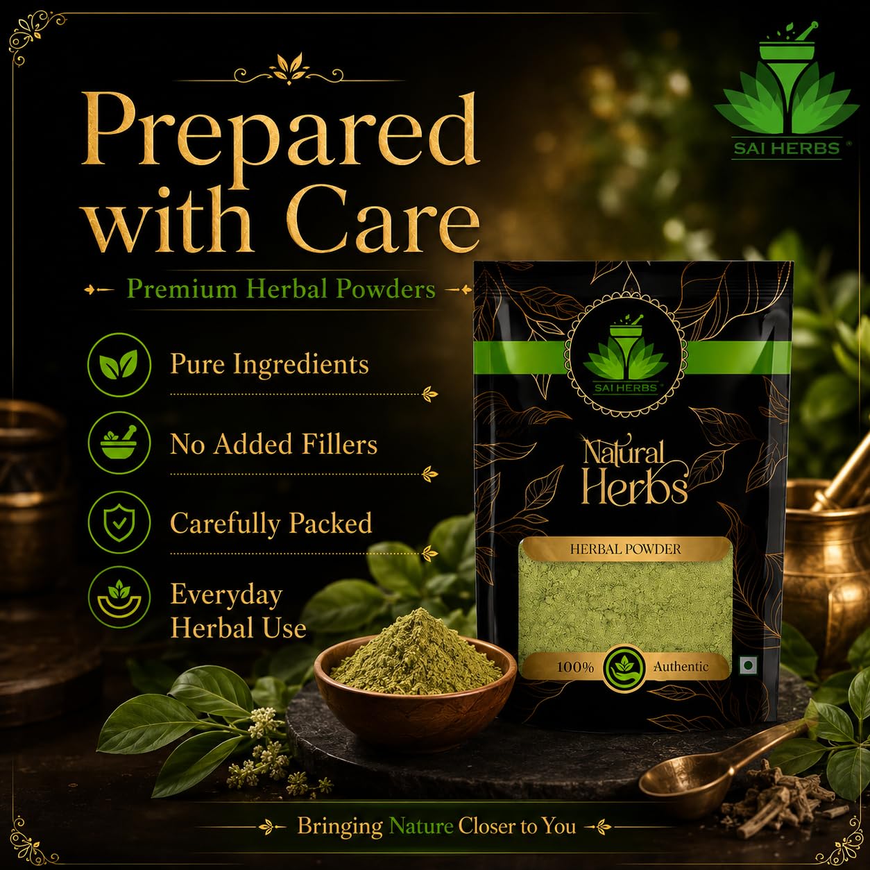 SAI HERBS Majith Leaves Powder – 500g