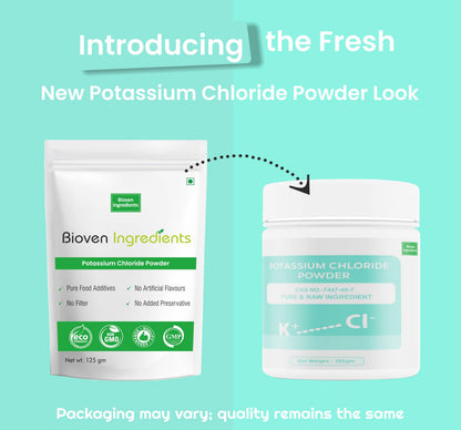 Bioven Ingredients Potassium Chloride (Gram, 125)