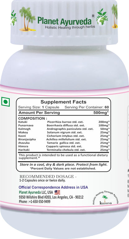 Planet Ayurveda Liver Detox Formula - Natural Liver Detox Supplement, 6- image 5