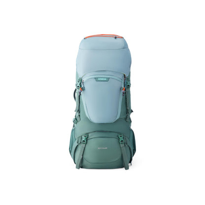 American Tourister Yeti Pro | 60 Ltrs | 2 Compartments | Bottle Pocket | Ergonomic Padded Back Panel & Shoulder Straps | Rucksack | 1 Year International Warranty | Green