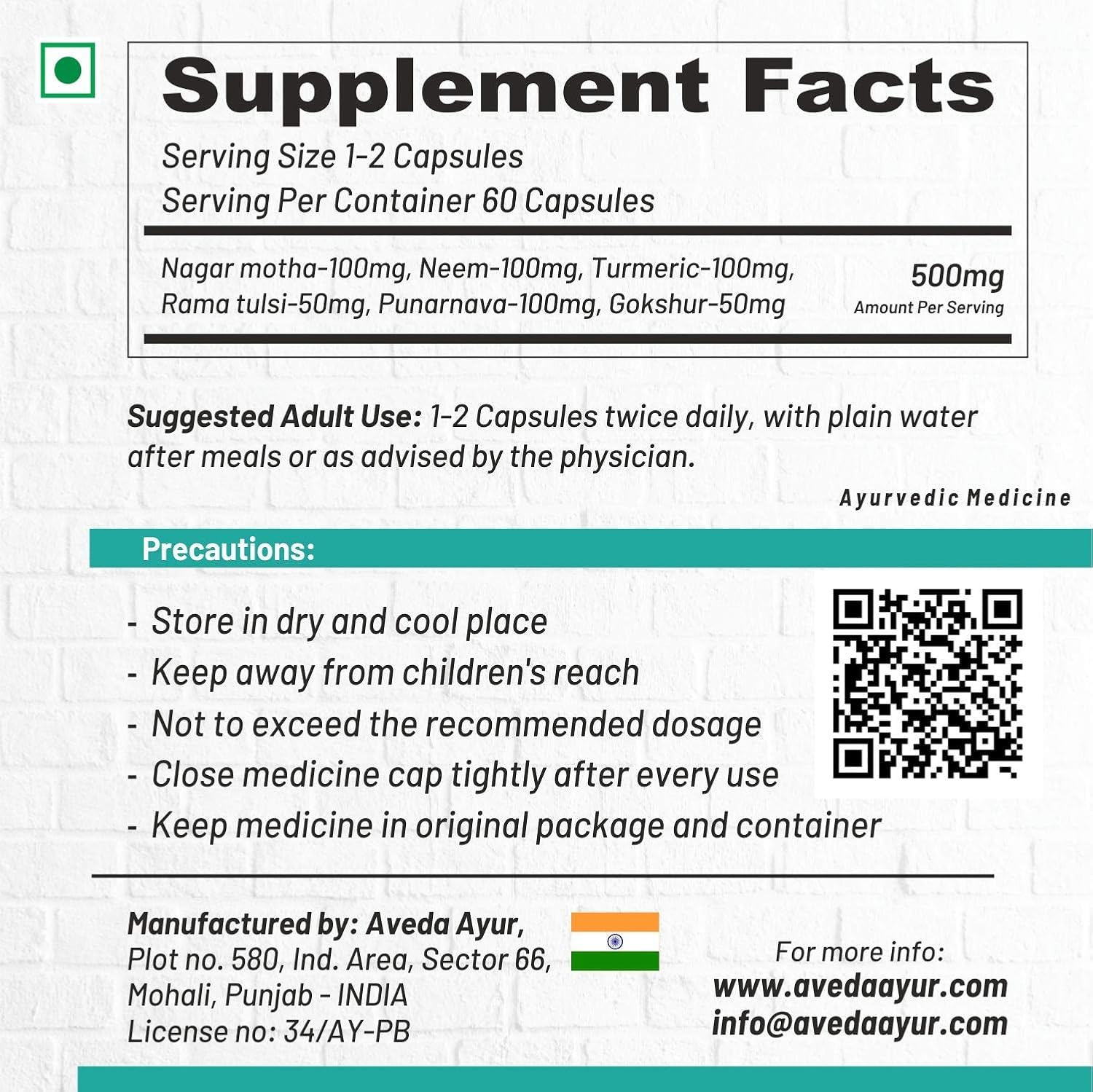 Life Aveda Ayurvedic Prostate care capsules | Helps in Prostate Enlarge- image 3