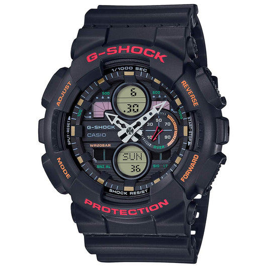 Casio G-Shock Men Black Dial Analog-Digital GA-140-1A4DR ( G976 )