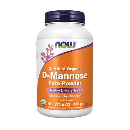 Now Foods D-Mannose Pure Powder, 170 g