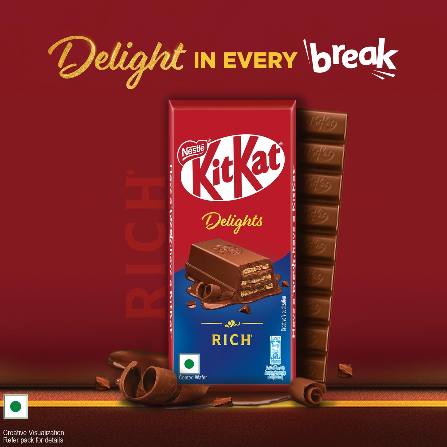 Nestle Kitkat Rich Chocolate 150g