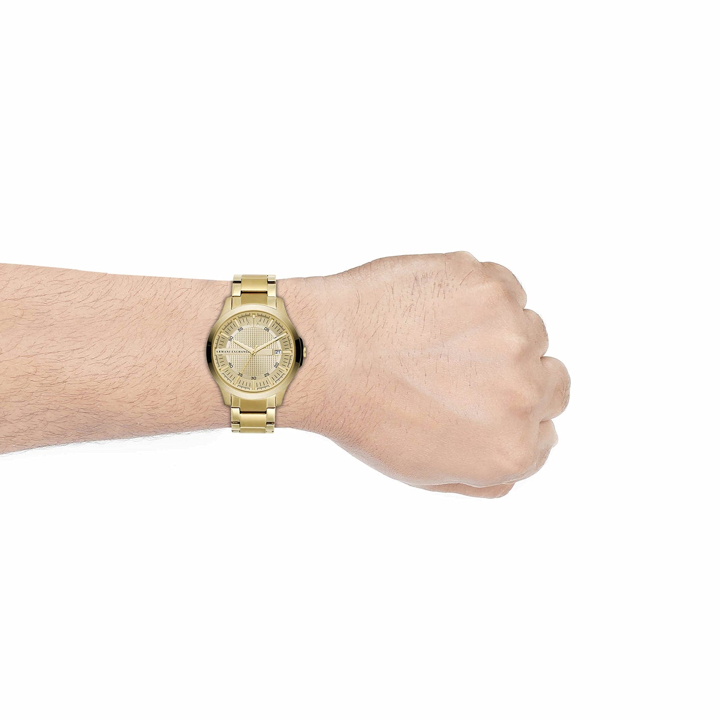Armani Exchange Hampton Analog Gold Dial Men's Watch-AX2415