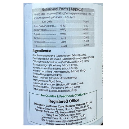 Herbal Engine nova capsule 120 ayurvedic with12 natural ingredients (PA- image 2