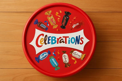 Celebrations Milk Chocolate & Biscuit Bars Sharing Tub 550g