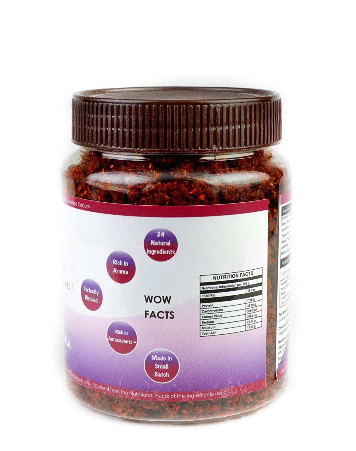 HEALTHY PANDA Onion Garlic Masala Kanda Lasun Masala, Masala Khara, Kanda Lasoon Masala, Desi Ghati - 250 Grams