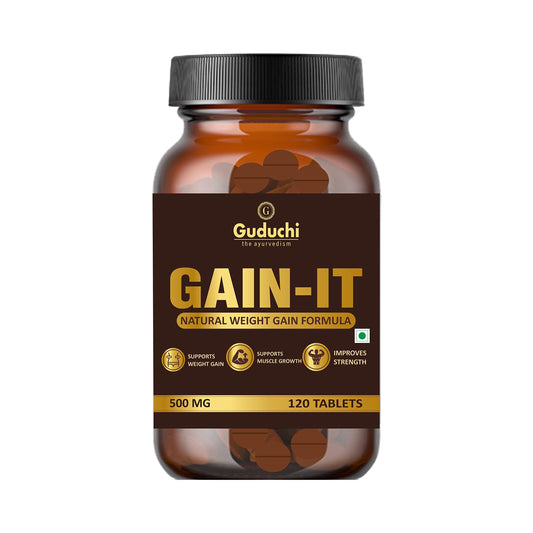 Guduchi the ayurvedism GAIN-IT Tablets for Fast Weight & Muscle Gain and Bone St
