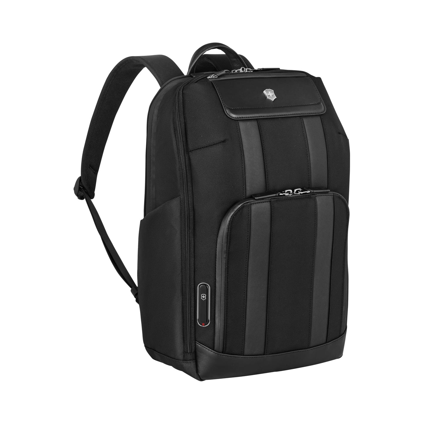 Victorinox Swiss Designed Deluxe Backpack, Laptop Bag For Men & Women, Architecture Urban 2, 23 Litres, Black, 653356