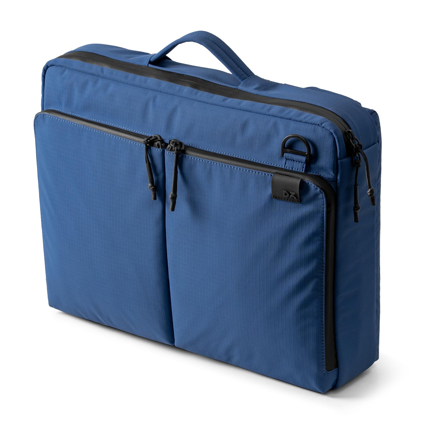 DailyObjects Pivot Convertible Briefpack Bag (16L) |Unisex|Fits 13/14/15.6 inch Laptop/Macbook Pro/Air|Lightweight|Stylish Backpack|Office/Daily Use/Travel|Multi Pocket|Adjustable Strap-Blue