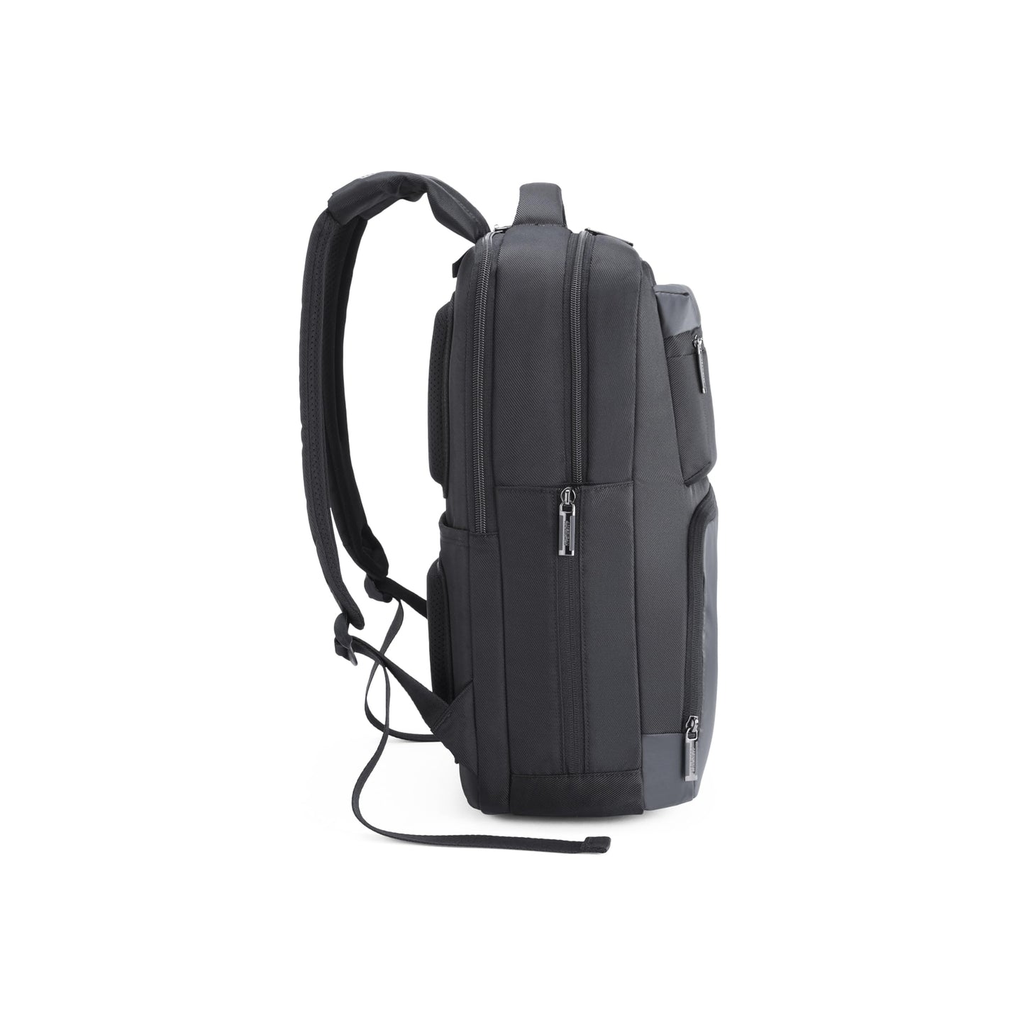 American Tourister Zork Pro | 19 Ltrs | 2 Compartments | Ergonomic Padded Back Panel & Shoulder Straps | Executive Backpack | 1 Year International Warranty | Black