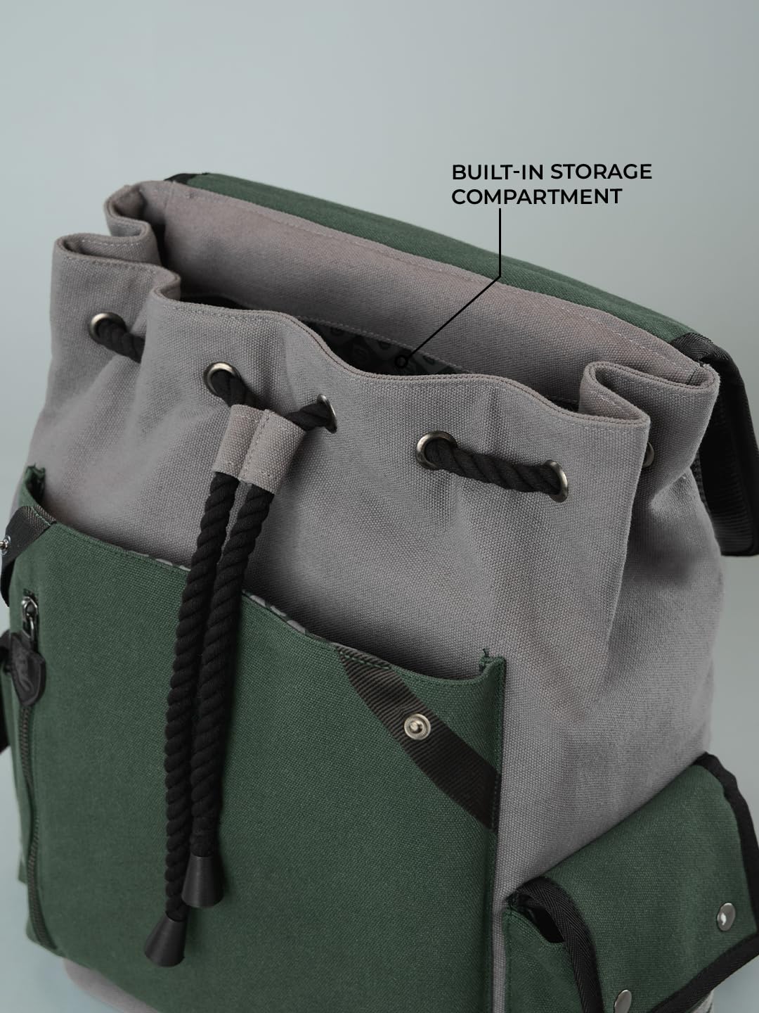 The Souled Store Harry Potter: Slytherin Backpacks | Premium School & Travel Rucksack with Laptop Sleeve | Water-Resistant College Bag for Men, Women & Kids | Official Wizarding World Merchandise