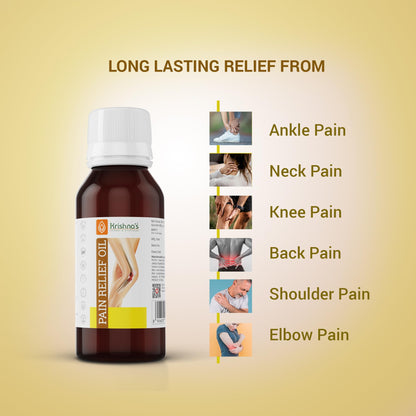 KRISHNA'S HERBAL & AYURVEDA Pain Relief Oil -50 Ml(Pack Of 1)