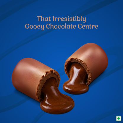 LuvIt. Chocorich Assorted Eclairs Chocolate Birthday Pack | Hazelnut, Dark Choco & Classic | 60 Pieces - 480 Gm