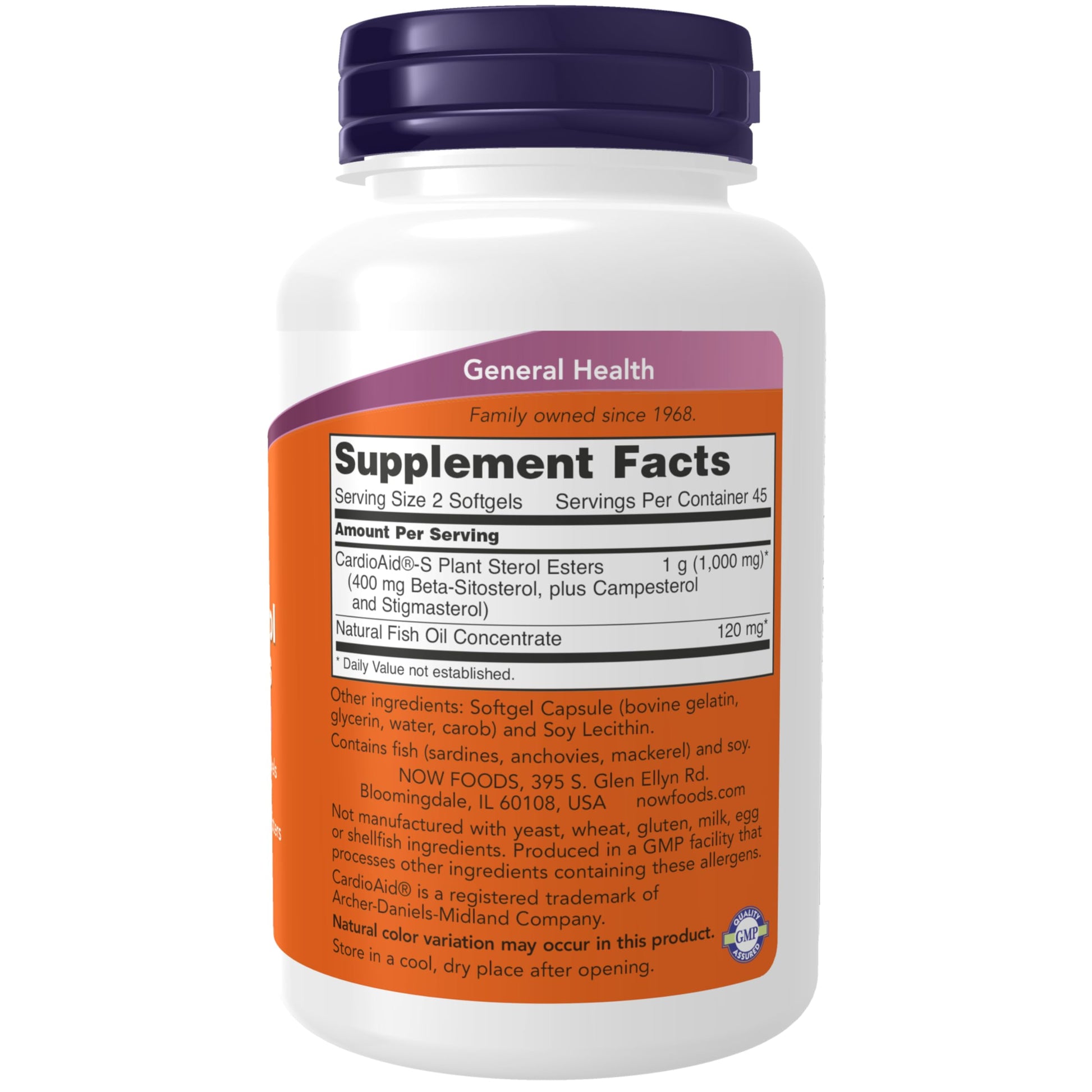 Now Foods Beta-Sitosterol Plant Sterols, 90 SOFTGELS- image 7