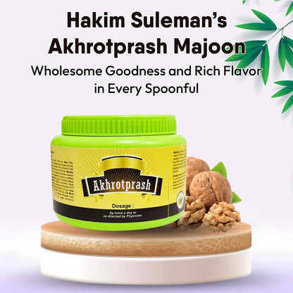 Hakim Suleman's Akhrotprash Majoon – 400g (Pack of 3)