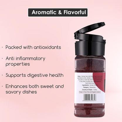 NATURESMITH SUMAC POWDER-50g & NATURESMITH ZATAR POWDER-50g || COMBO OF SMALL SPRINKLER SEASONINGS ||