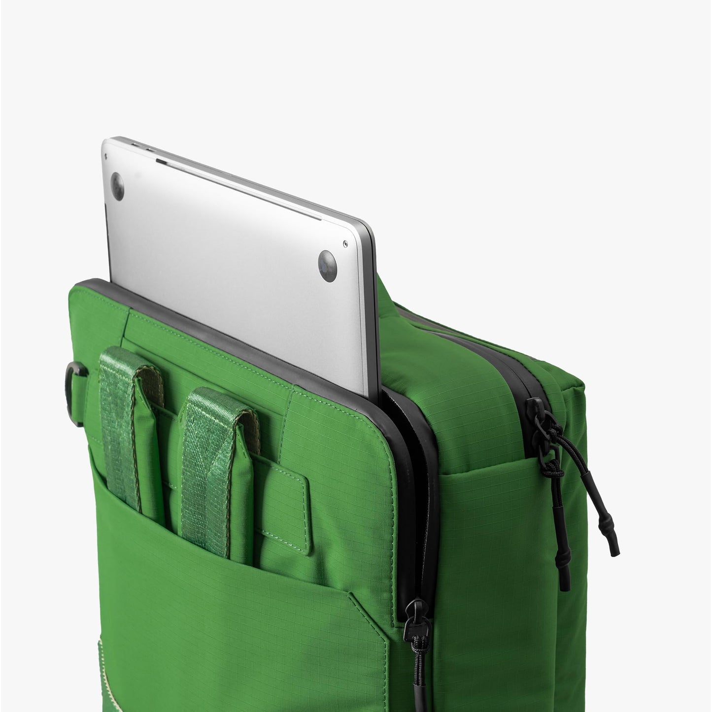 DailyObjects Pivot Convertible Briefpack Bag (16L) |Unisex|Fits 13/14/15.6 inch Laptop/Macbook Pro/Air|Lightweight|Stylish Backpack|Office/Daily Use/Travel|Multi Pocket|Adjustable Strap-Green