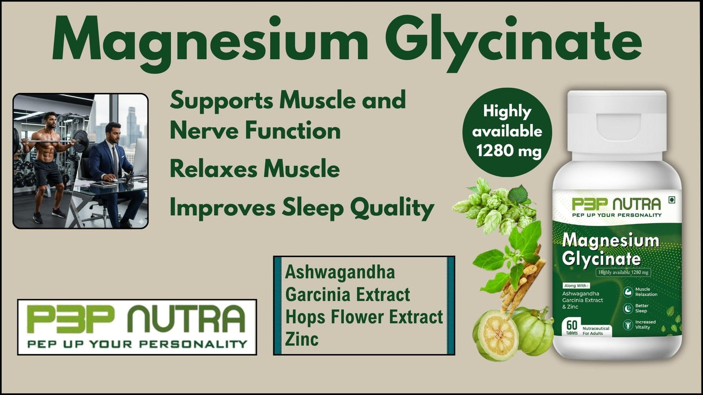 Magnesium Glycinate 60 Tablets