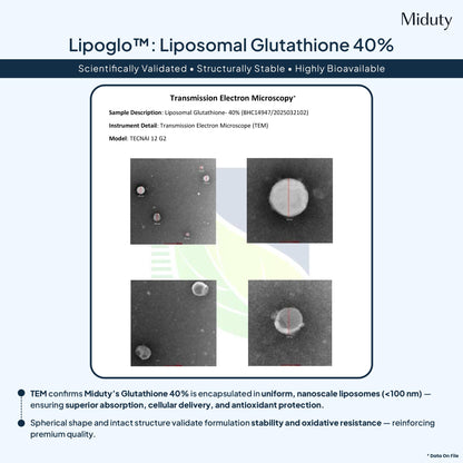 Miduty Liposomal Glutathione 650 mg - Highest Bioavailability & Absorba- image 6