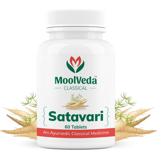 Moolveda Satavari Tablets | For Herbal & Natural Women's Wellness | Boost Energy
