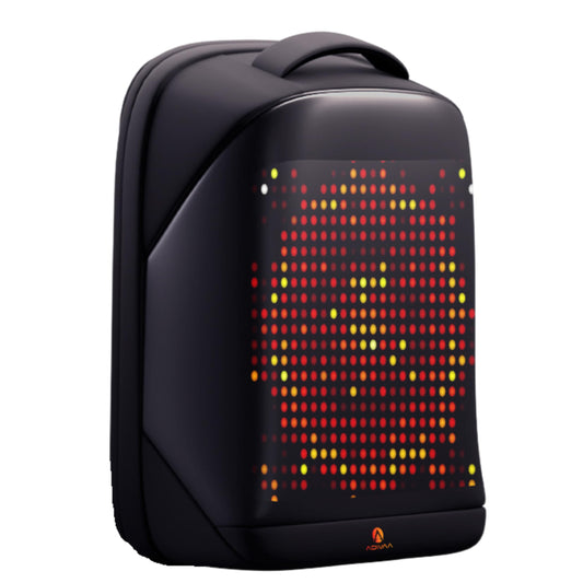 Adivaa 4 Compartments 21L LED Bikers Standard Backpack, Black